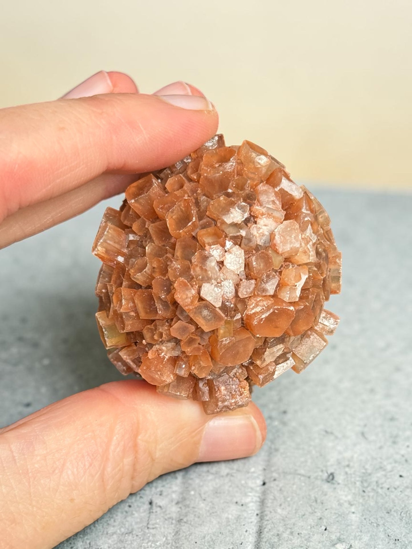 Aragonite Sputnik Cluster