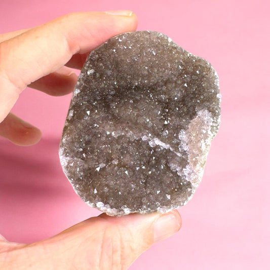 Rainbow Amethyst Cupcake (h)