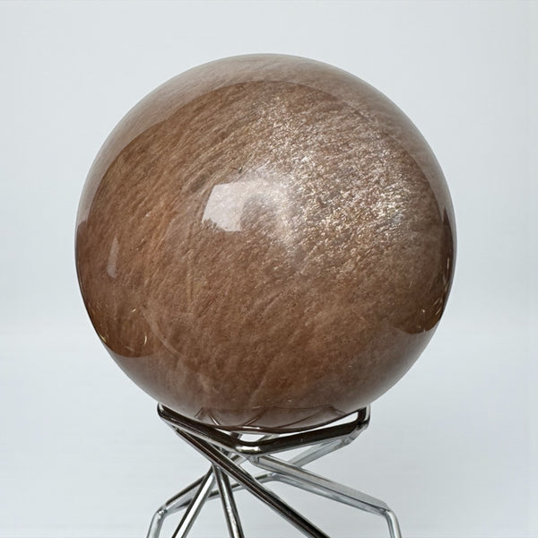 Peach Moonstone Palmstone Sphere (c)