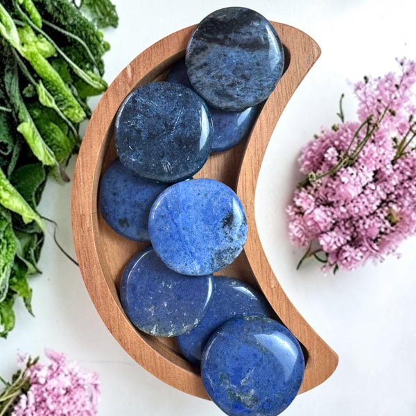 Dumortierite Flatstones | Intuitively Chosen