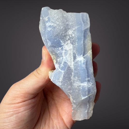 Blue Lace Agate Raw Druzy Cluster