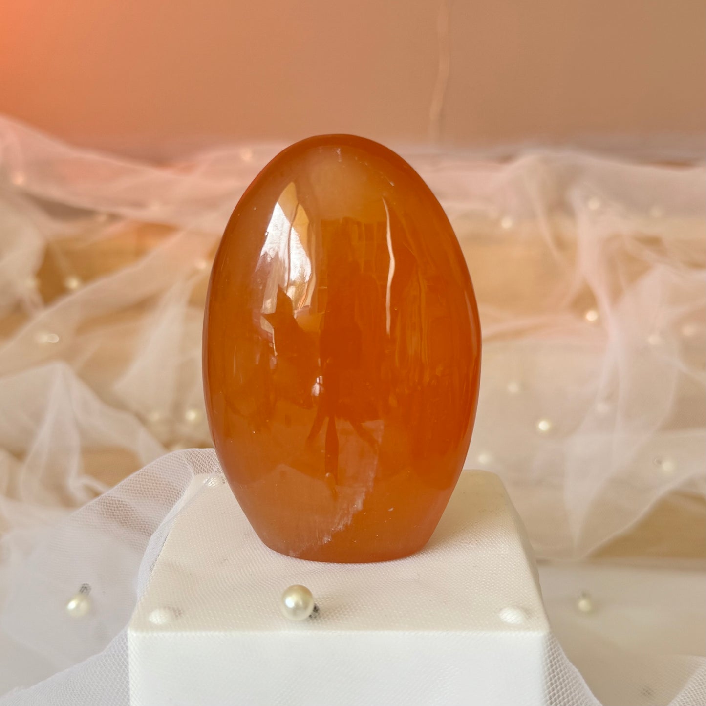 Honey Calcite Freeform
