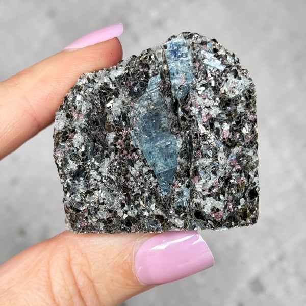 Kyanite, Garnet, Albite & Biotite Specimen