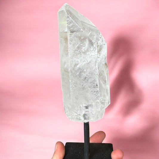Natural Quartz Point on Stand