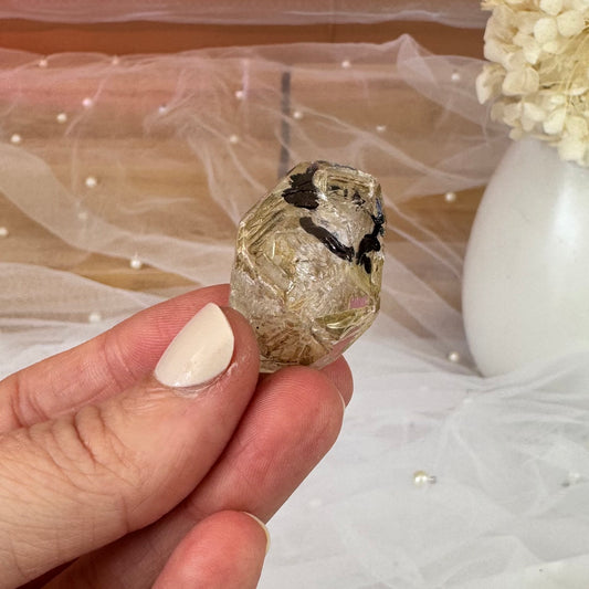 Mini Quartz Enhydro Specimen (2)