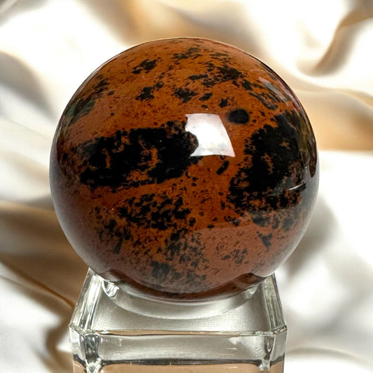 Mahogany Obsidian Sphere 5cm (a)