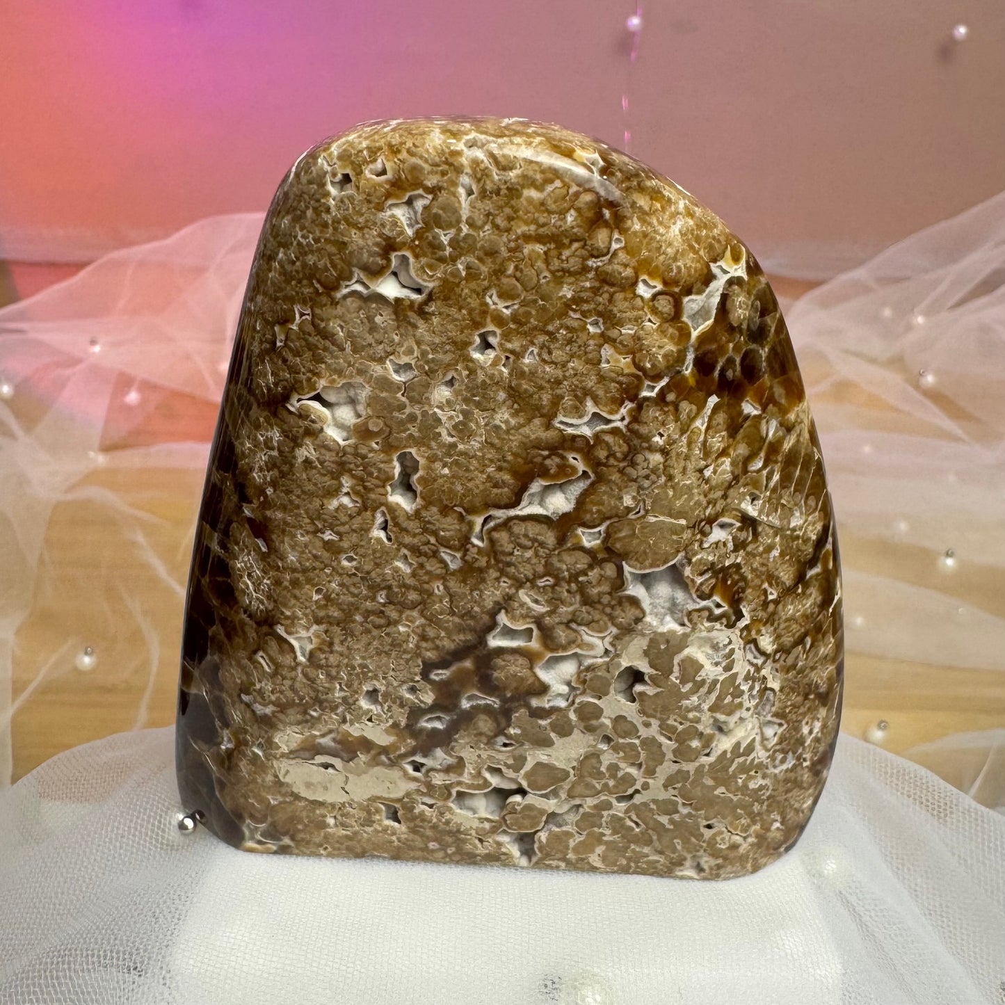Leopard Chocolate Calcite Freeform