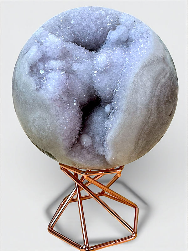 Lilac Pink Sphere 8.5cm