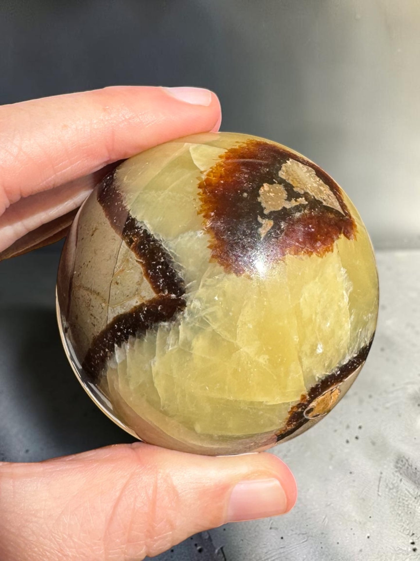 Septarian Sphere