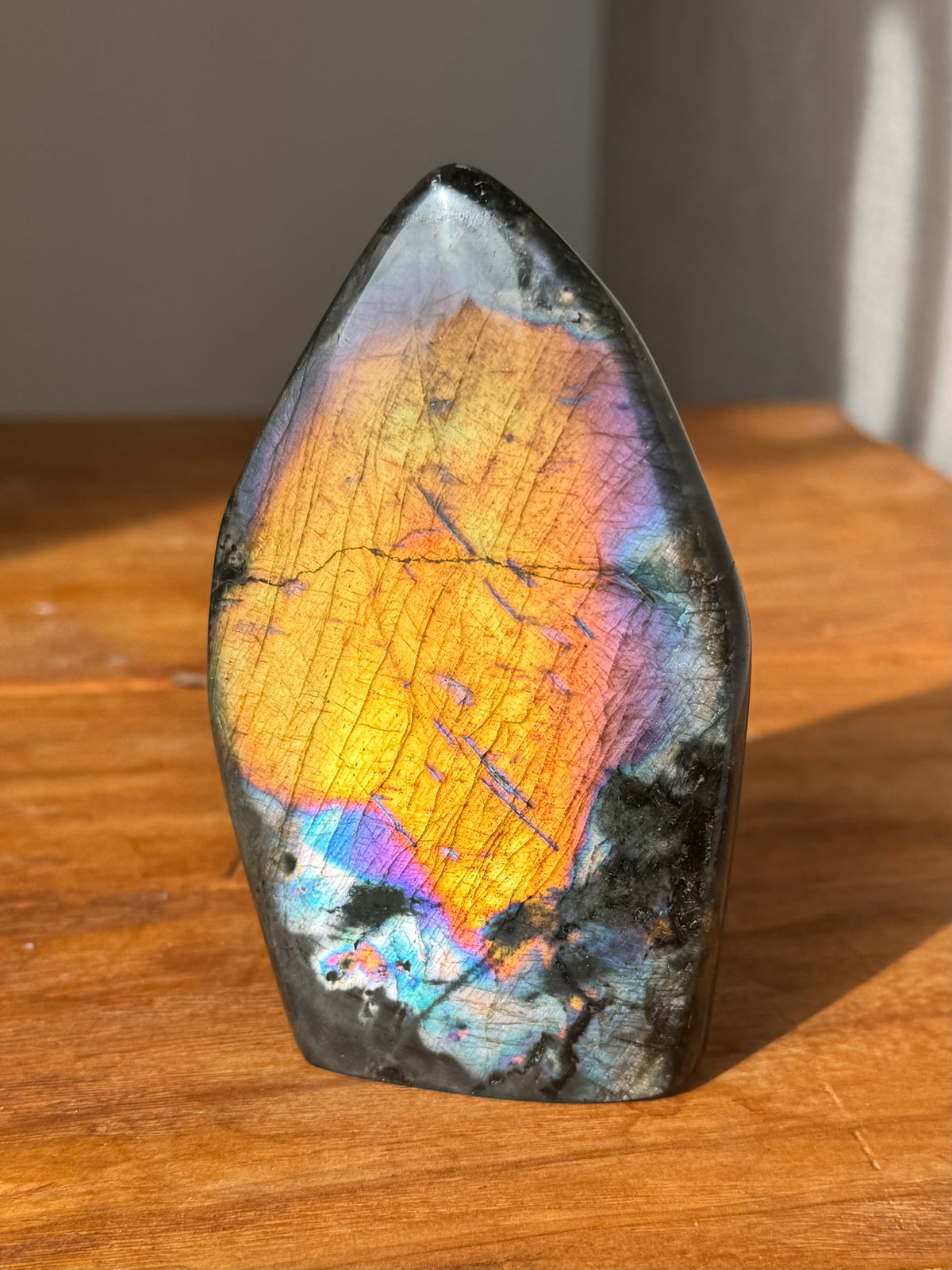 HQ Rainbow Labradorite Freeform