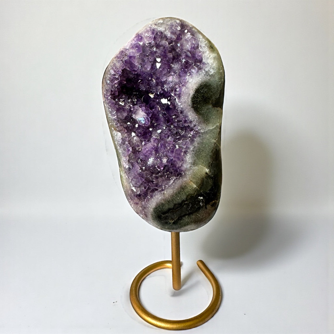 Uruguayan Amethyst Cluster on Stand