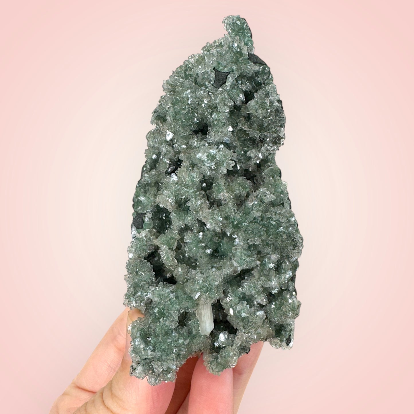 Green Chalcedony Cluster/Specimen