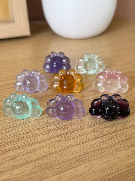 Fluorite Bee Carvings ~ Choose Your Own