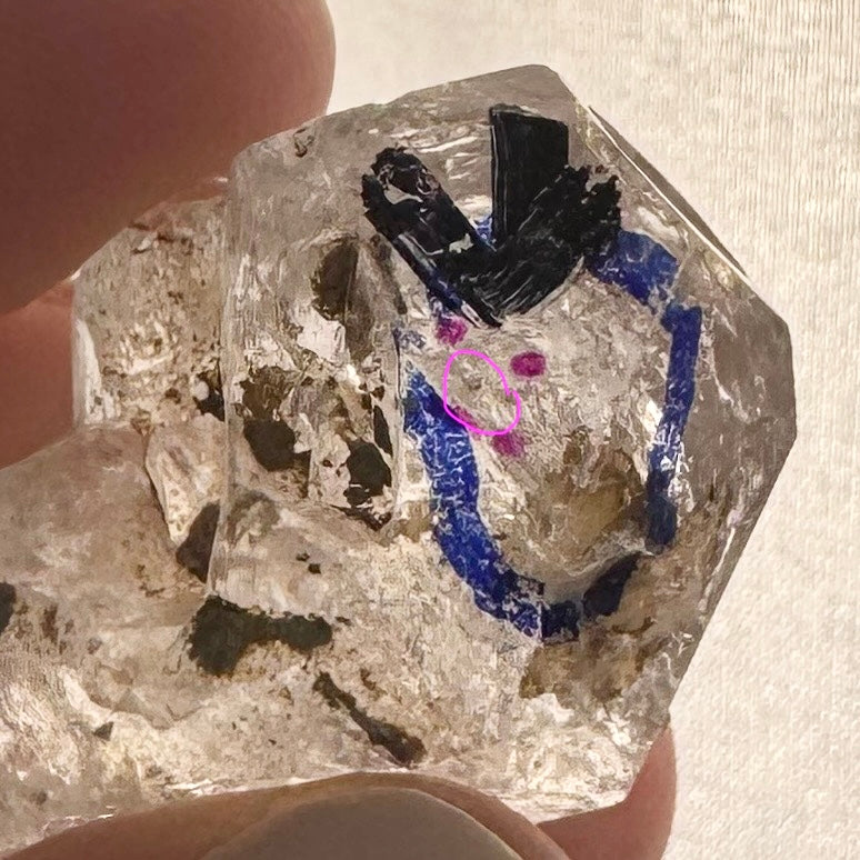 Mini Quartz Enhydro Specimen (22)