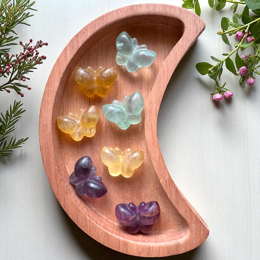 Fluorite Jelly Butterfly Carving | Intuitively Chosen