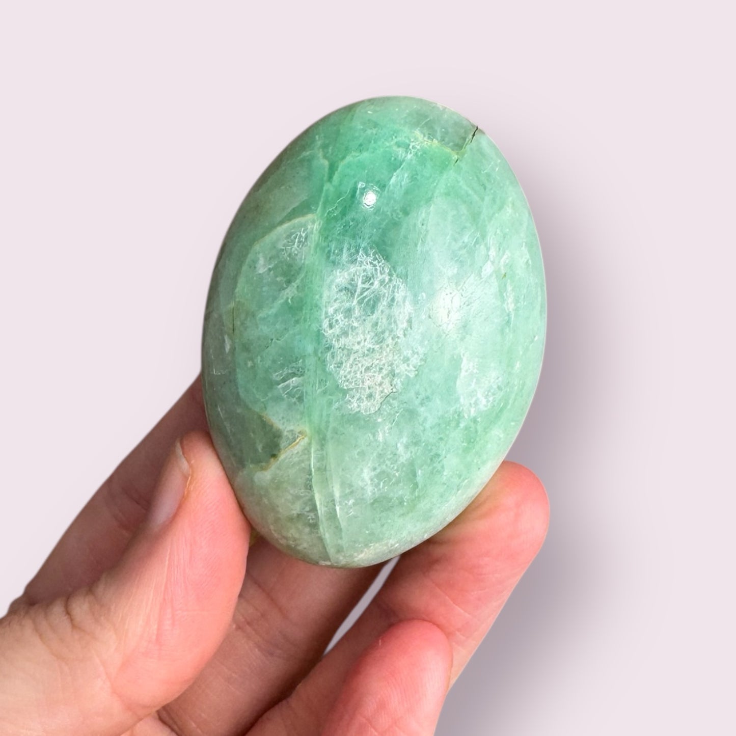 Green Moonstone Palmstone