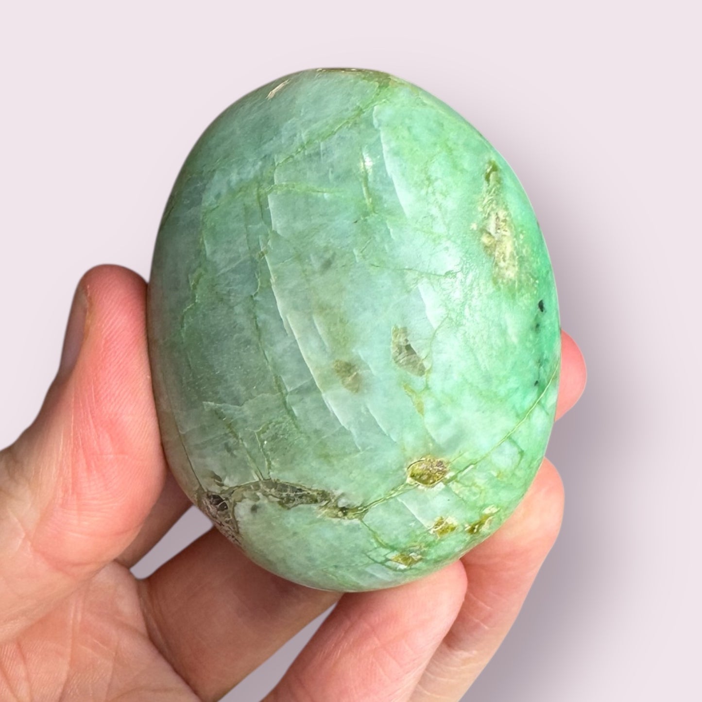 Green Moonstone Palmstone