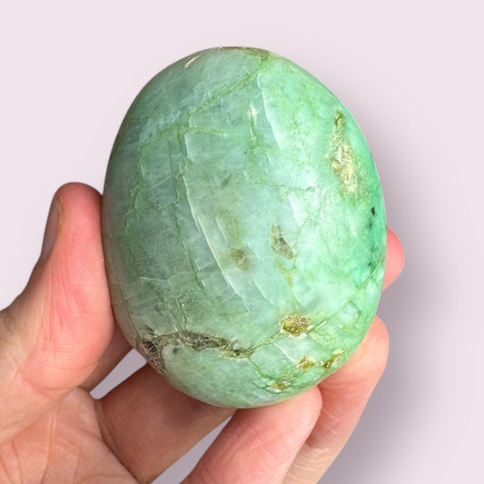 Green Moonstone Palmstone