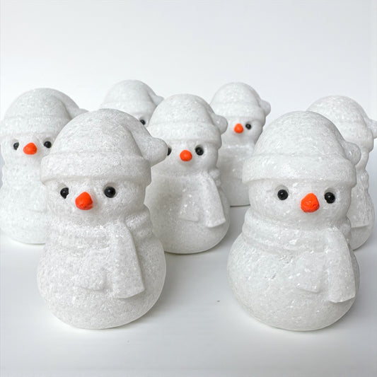 Marble Snowman Carving | Intuitively Chosen