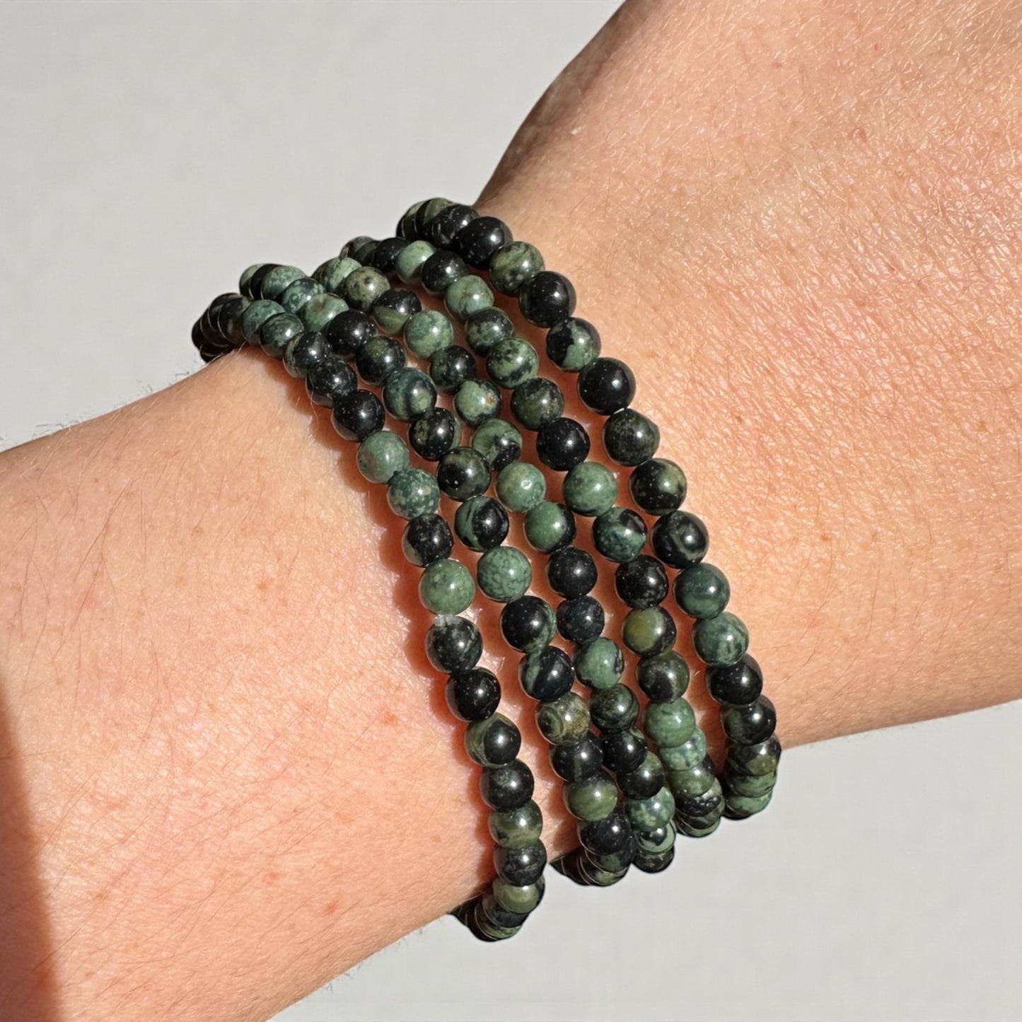 Kambaba Jasper 6mm Bead Bracelet