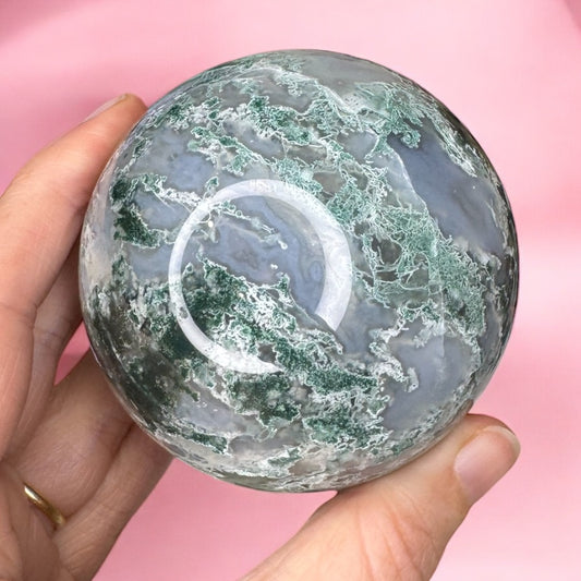 Moss Agate Sphere
