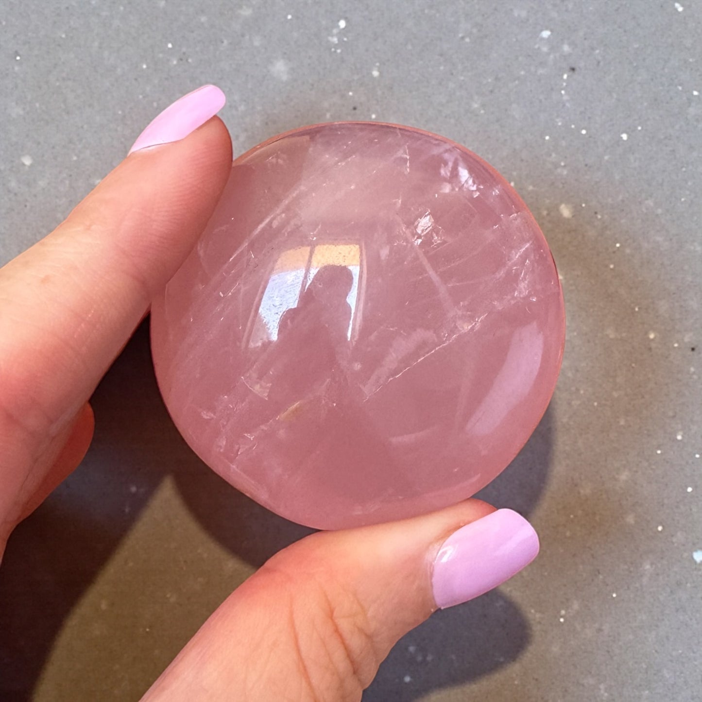 Rose Quartz Palmstone