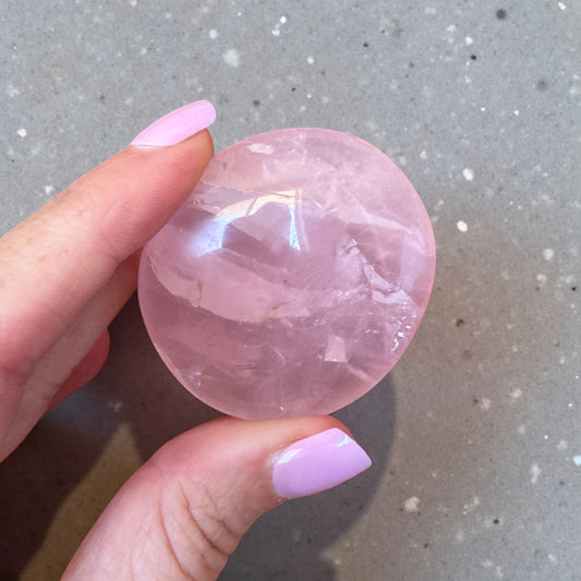 Rose Quartz Palmstone