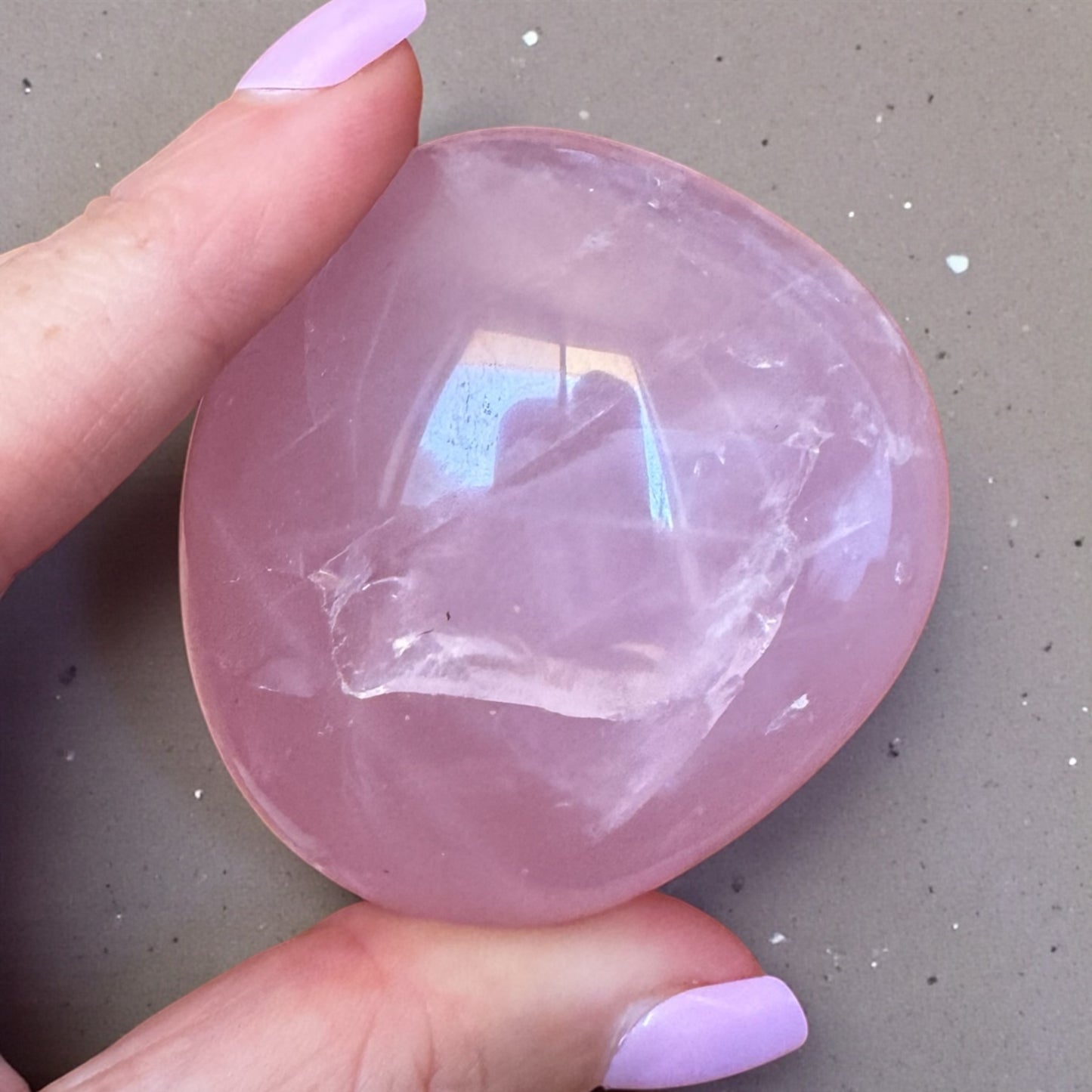 Rose Quartz Palmstone