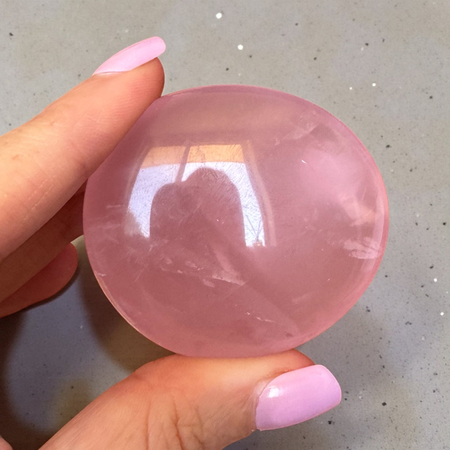 Rose Quartz Palmstone
