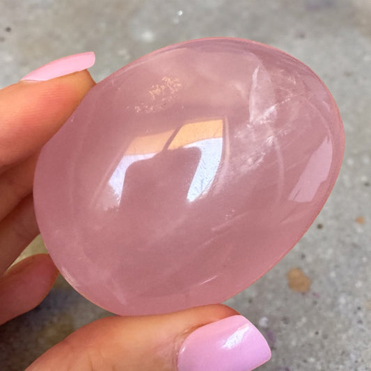 Rose Quartz Palmstone