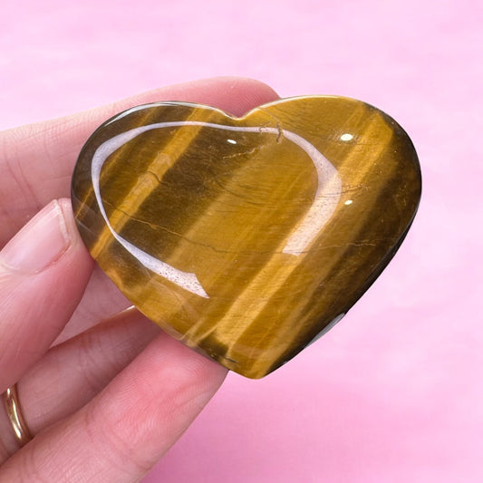 Tigers Eye Heart