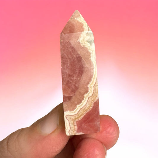 Rhodochrosite Mini Point