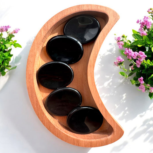 Obsidian Worry Stones