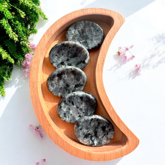 Larvikite Worry Stones