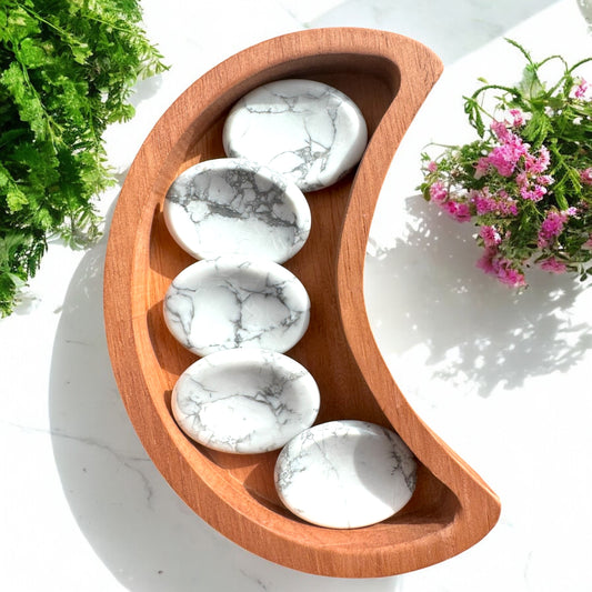 Howlite Worry Stones
