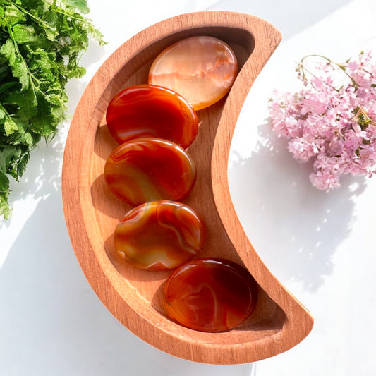Carnelian Worry Stones