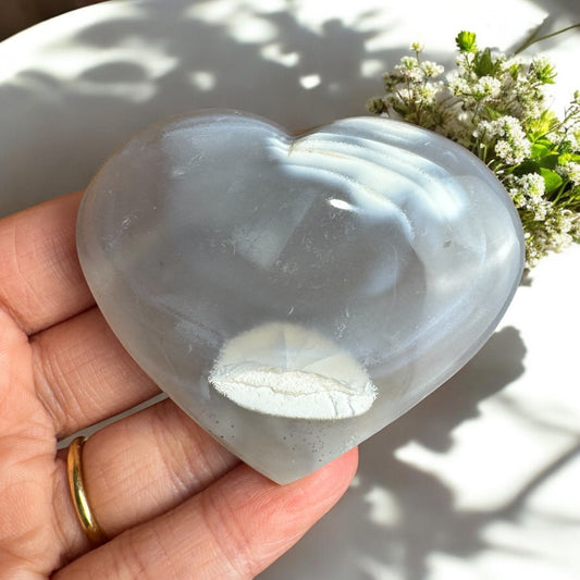 Oraca Agate Heart