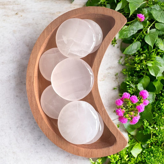 Mangano Calcite Flatstones | Intuitively Chosen