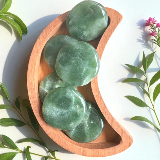 Grape Serpentine Flatstones | Intuitively Chosen