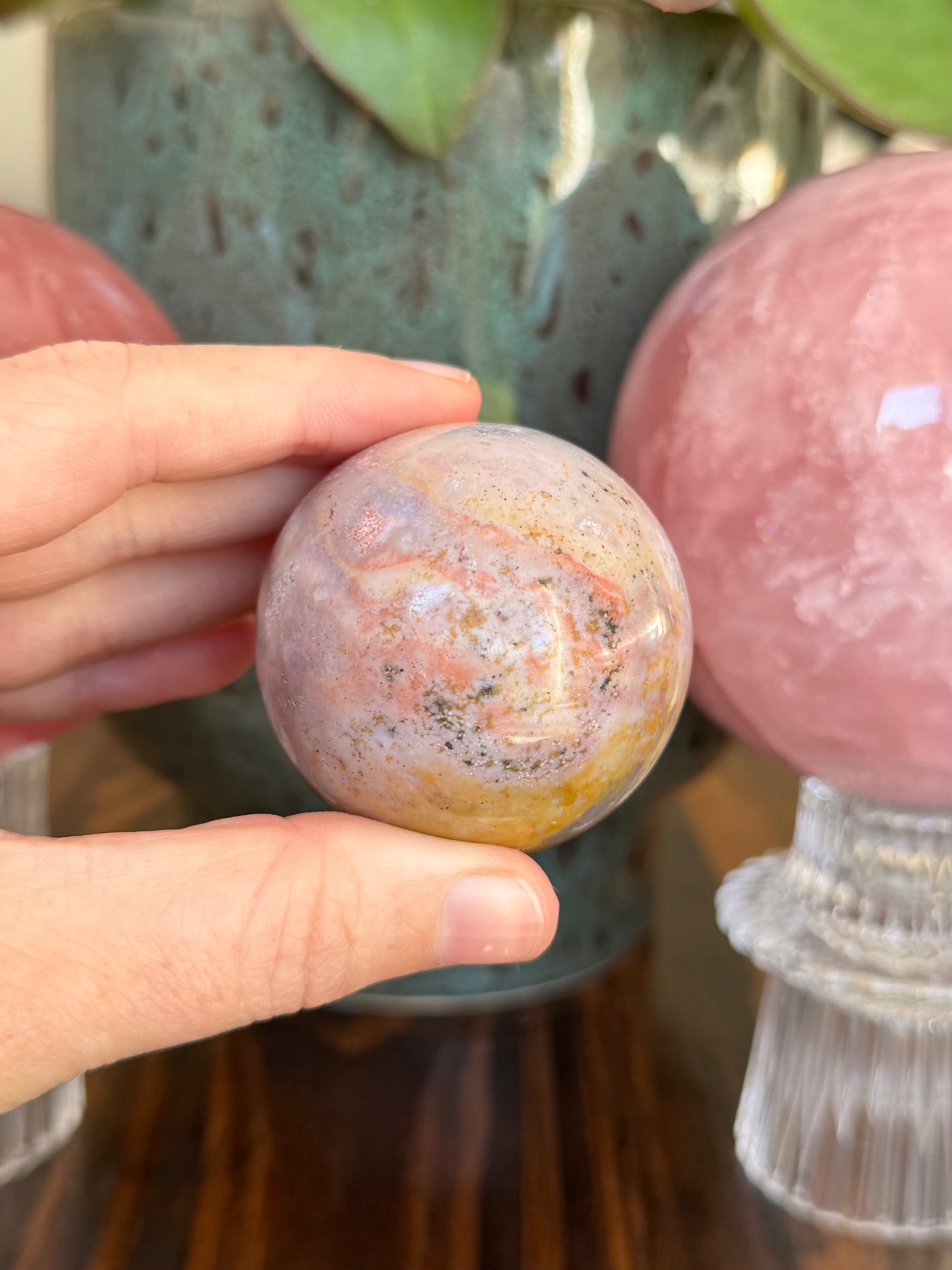 Pastel Sea Jasper Sphere